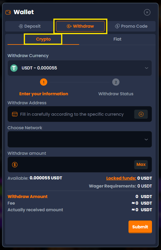 Wallet Interface